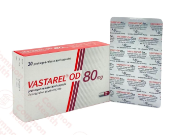Vastarel OD 80mg (3x10s) Cap — Trimetazidine dihydrochloride 80mg
